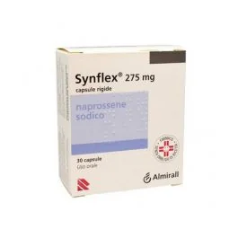 Synflex 275 mg 30 Capsule Naprossene Sodico
