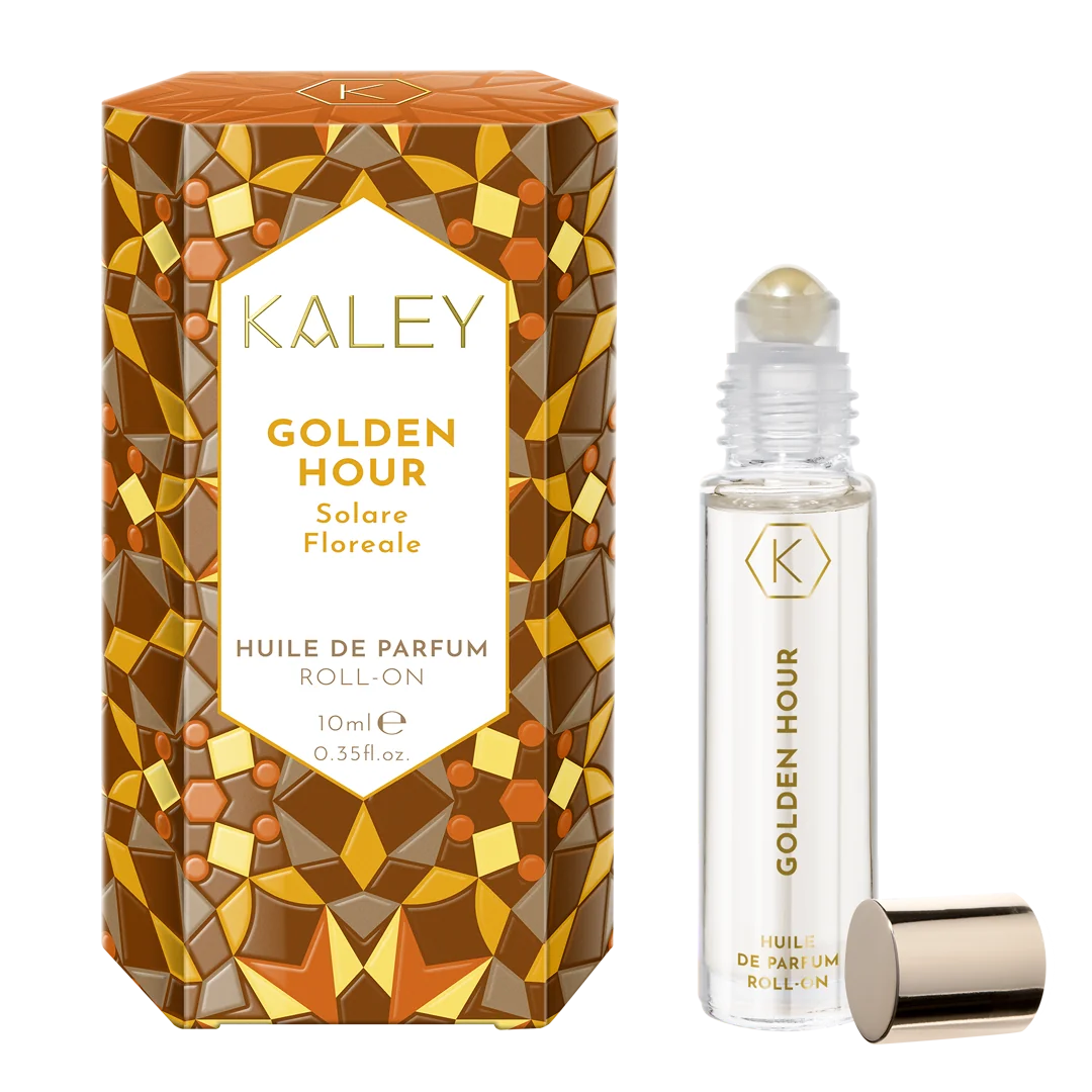 Kaley Profumo In Olio Roll On Golden Hour 10 ml Fragranza Intensa e Persistente