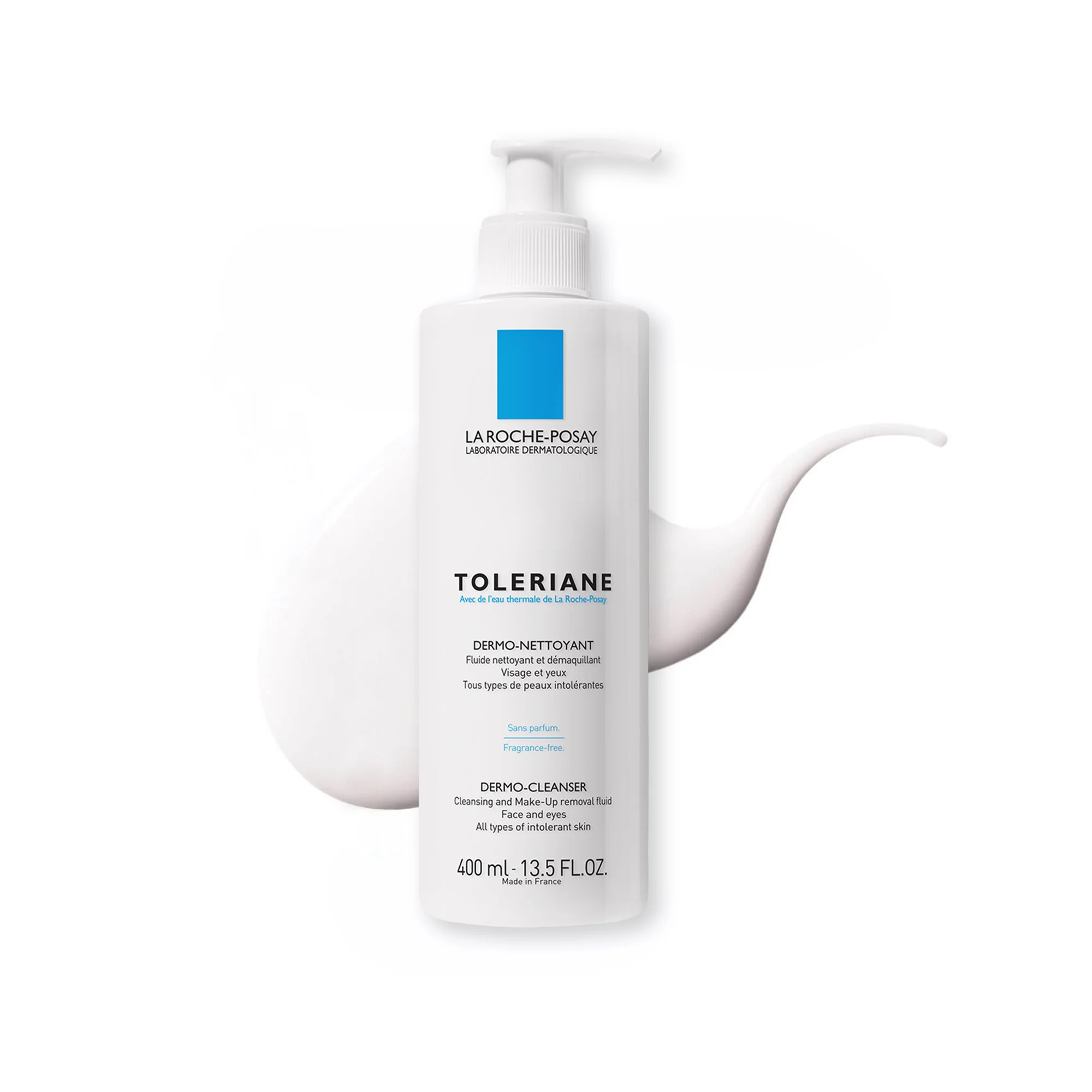 La Roche Posay Toleriane Dermo Detergente 400 ml Struccante Viso Delicato per Pelle Intollerante
