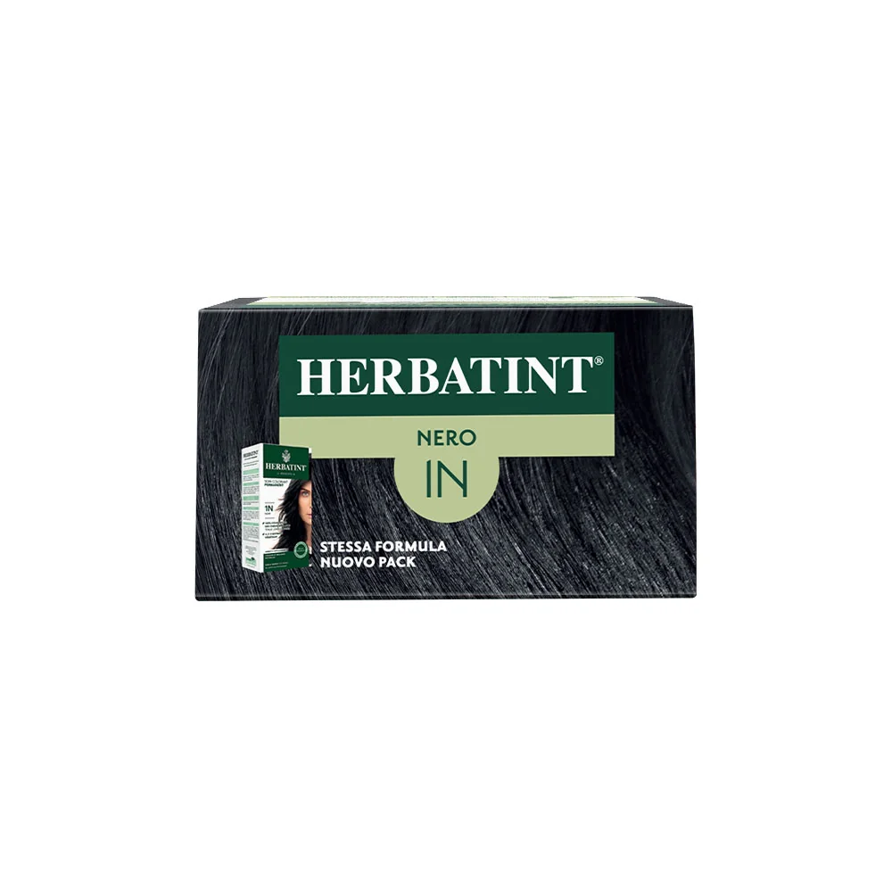 Herbatint Gel Colorante Permanente 1N Nero 170 Ml Colore Intenso e Duraturo