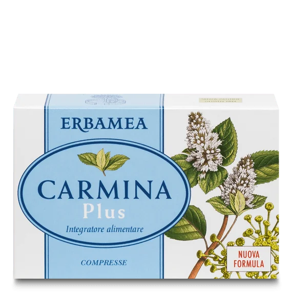 Erbamea Carmina Plus 24 Compresse Benessere Gastrointestinale