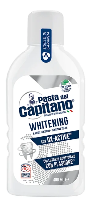 Colluttorio Ciccarelli Whitenin 400ml Sbiancante e Senza Alcool