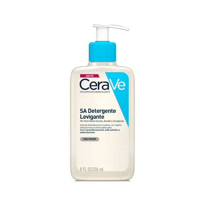 Cerave Sa Detergente Levigante 236 ml - Per Pelle Molto Secca