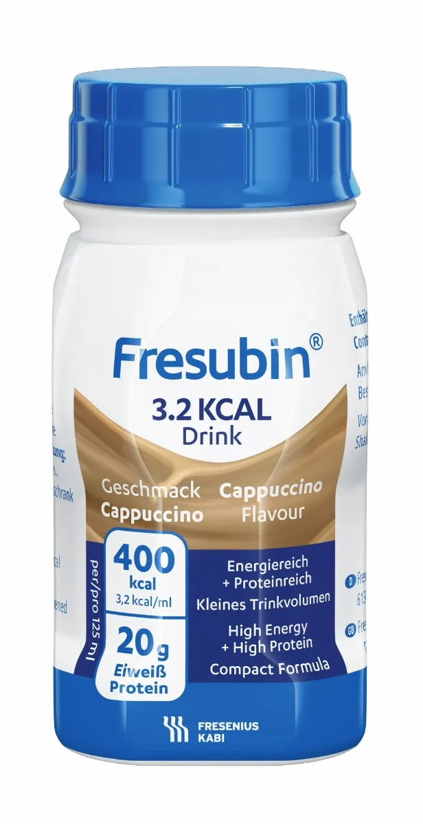 Fresubin 3,2 Kcal Drink Cappuccino 4X125 Ml Malnutrizione