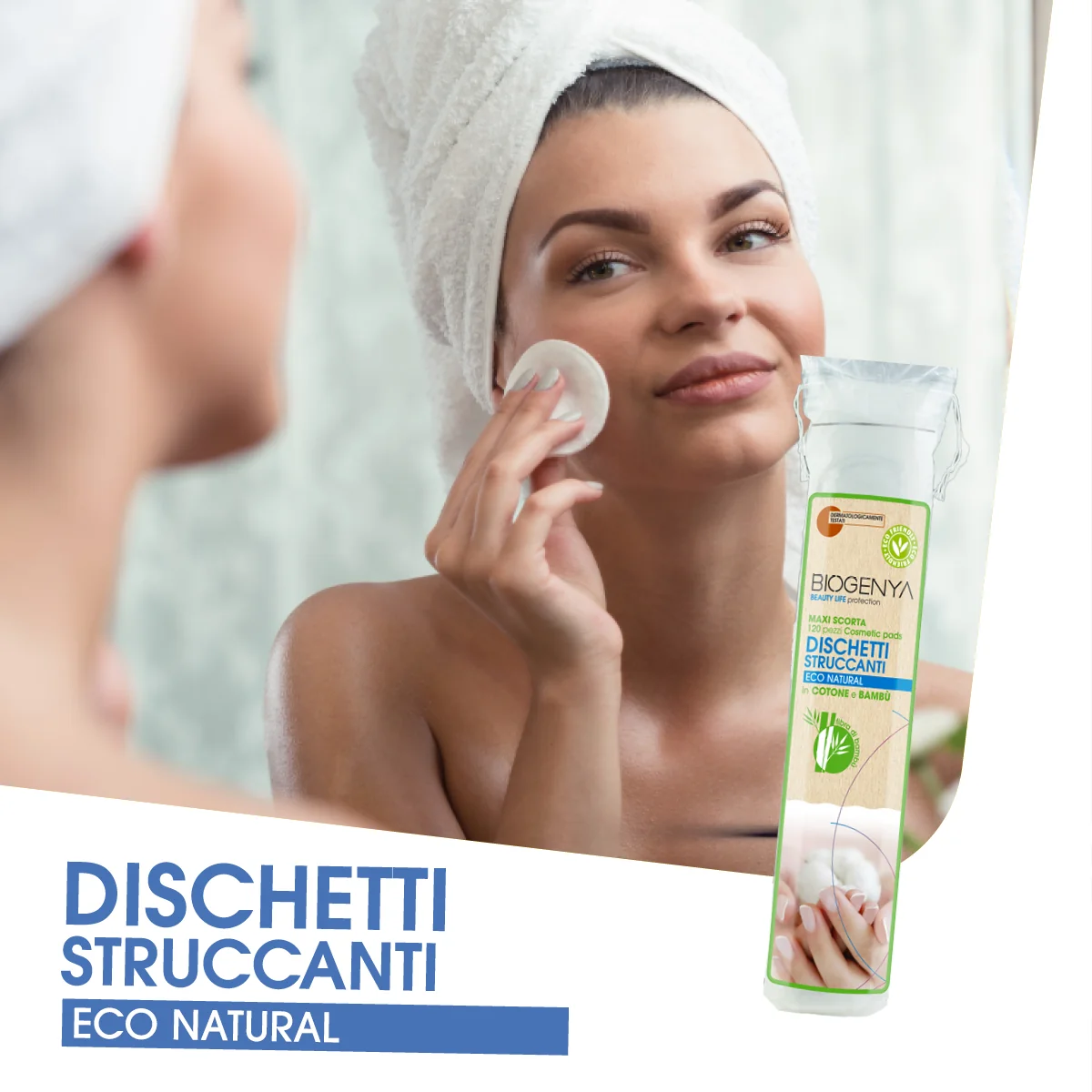 Biogenya Dischetto Occhi Bamboo 120 Pezzi