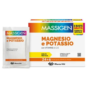 Magnesio Potassio 24+6 Bustine