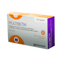 Multibetix Integratore Benessere Organismo 60 Capsule