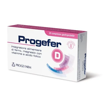 Progefer D 30 Compresse Gastroprot