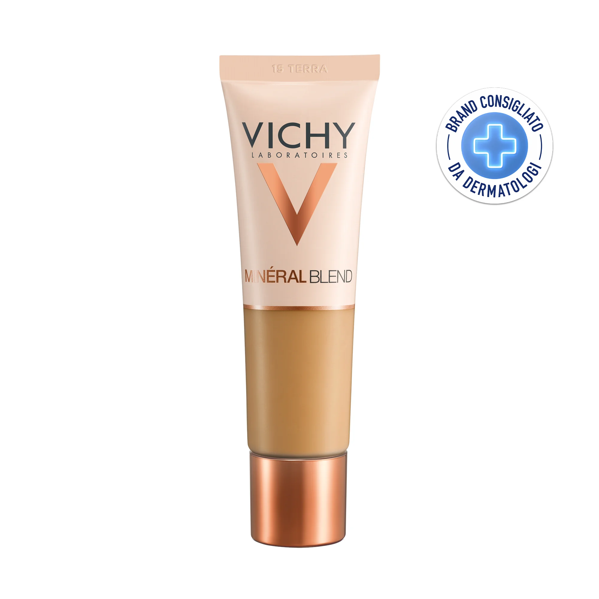 Vichy Minéralblend Fondotinta 15, 30 Ml Idratante