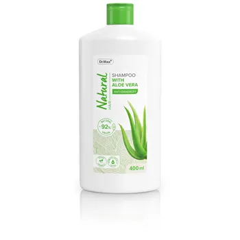 Dr.Max Natural Shampoo with Aloe Vera 400 ml Forfora Secca