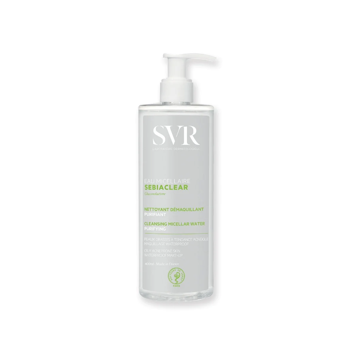SVR Sebiaclear Eau Micellaire 400 ml Acqua Detergente Purificante