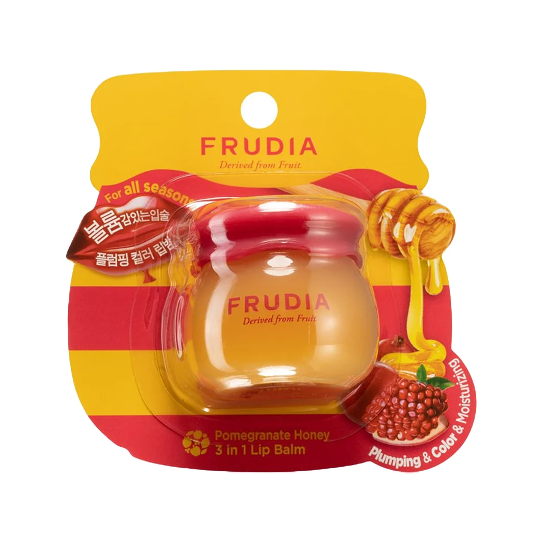 Frudia Pomegranate Honey 3 in 1 Lip Balm 10 ml Balsamo labbra riparatore