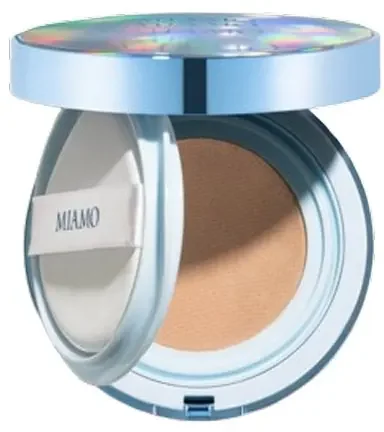 Miamo Second Skin Mesh Cushion Foundation Shell SPF 50 Pa+++ 11 ml Antiossidante protettivo colorato