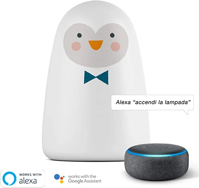 Suavinex Lampada Pinguino Luce Notturna Smart