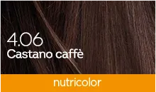 Biokap Nutricolor 4.06 Castano Caffè Tinta Per Capelli