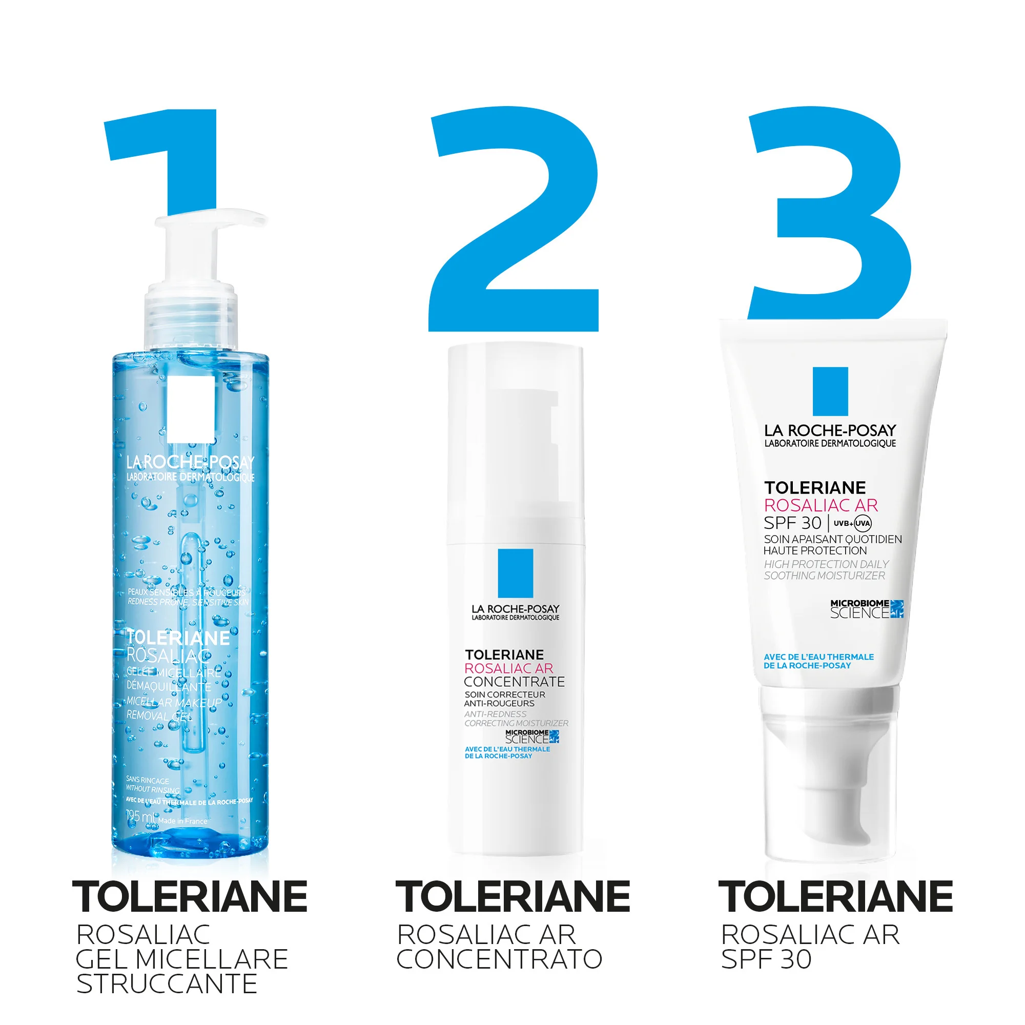 La Roche Posay Toleriane Rosaliac AR SPF30, 50 Ml Trattamento quotidiano anti-rossore