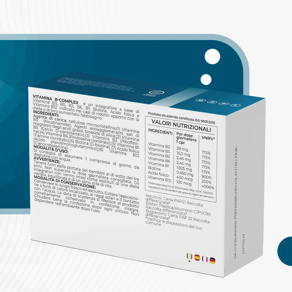 T-Rex Vitamina B Complex 160Cpr Stanchezza ed Affaticamento