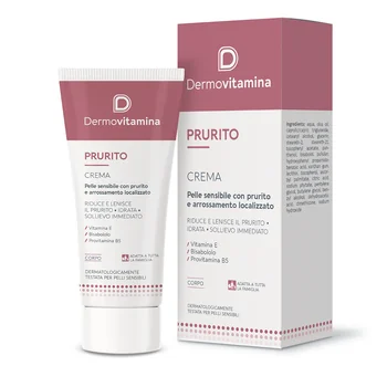 Dermovitamina Prurito Crema 30 Ml Pelle Secca e Disidratata