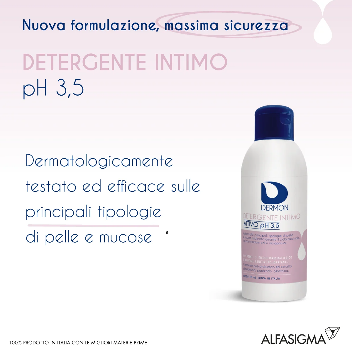Dermon Intimo Attivo pH 3.5 250 ml Azione Preventiva