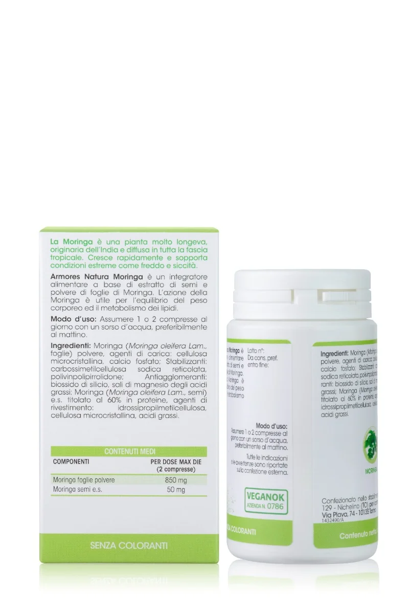 Armores Moringa 60 Compresse Equilibrio Peso Corporeo