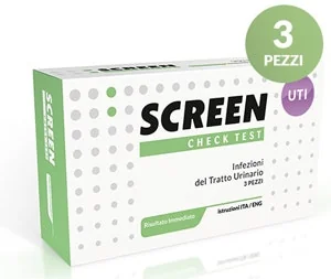 Screen Test Infezione Urine 3 Pezzi Autodiagnostico