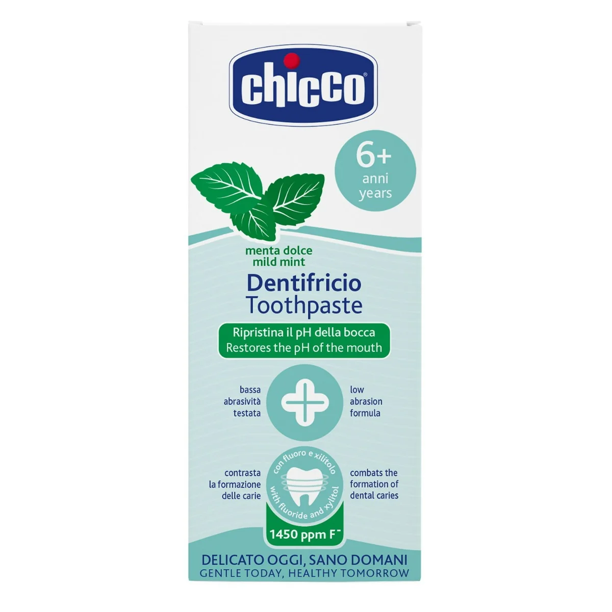 Chicco Dentifricio Menta Dolce 6A+ Dai 6 anni in su
