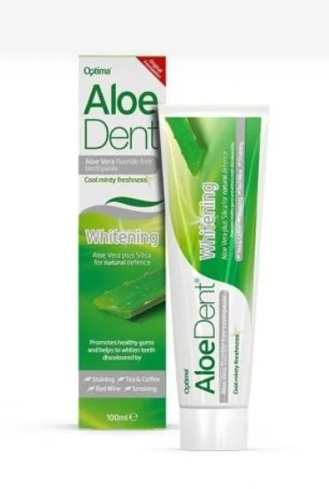Optima Aloedent Whitening Dentifricio Sbiancante 100 ml Con Aloe Vera