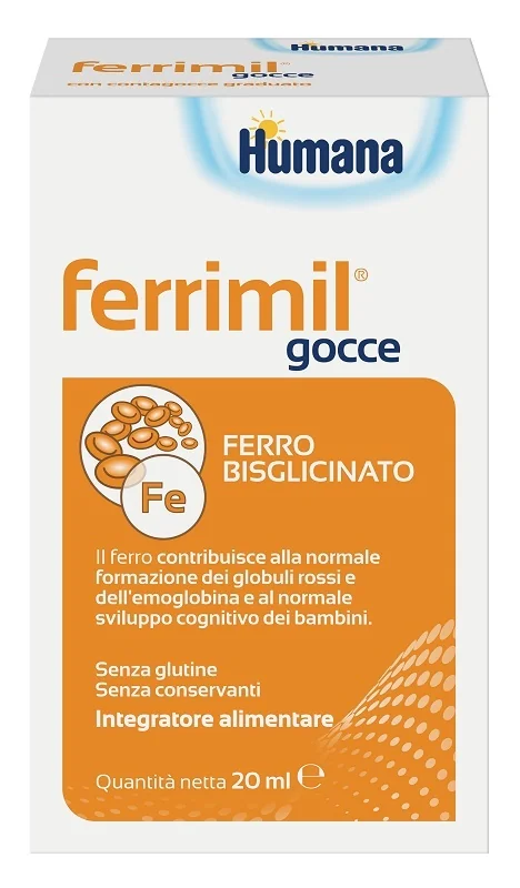 Humana Ferrimil Gocce 20 Ml