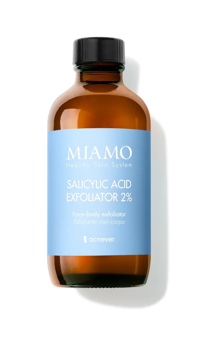 Miamo Acnever Salicylic Acid Exfoliator 2% 120 ml Lozione Esfoliante Viso e Corpo