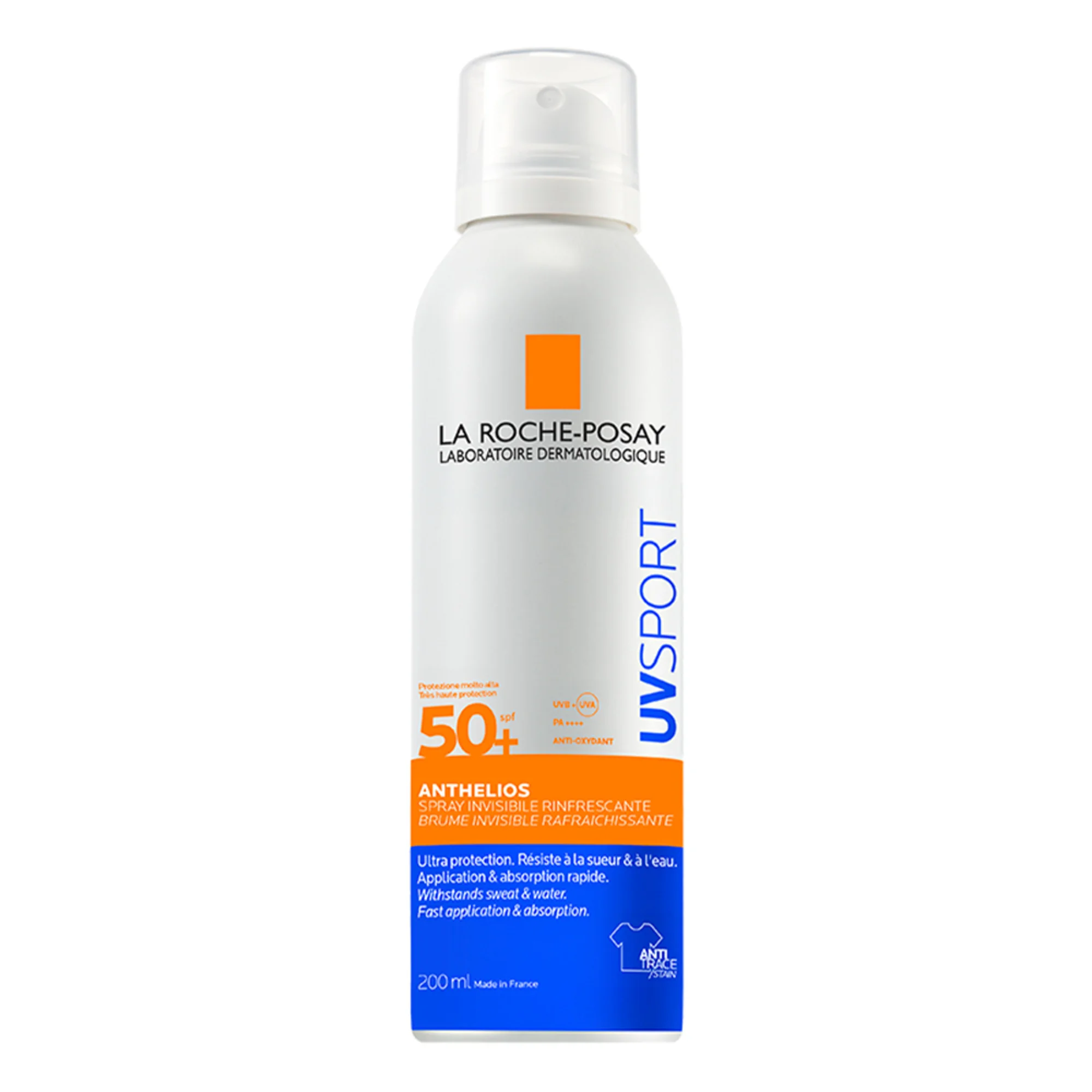 La Roche Posay Anthelios Uvsport Spray Spf50+ 200 Ml Spray solare invisibile Rinfrescante