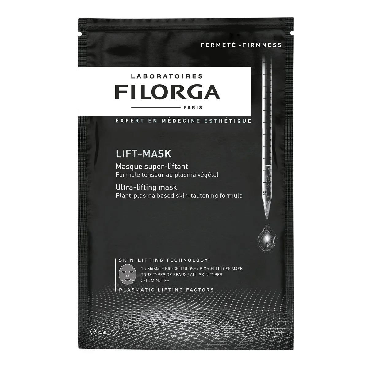 Filorga Lift-Mask 23 g Maschera In Foglio Effetto Ultra-Lifting Al Plasma Vegetale
