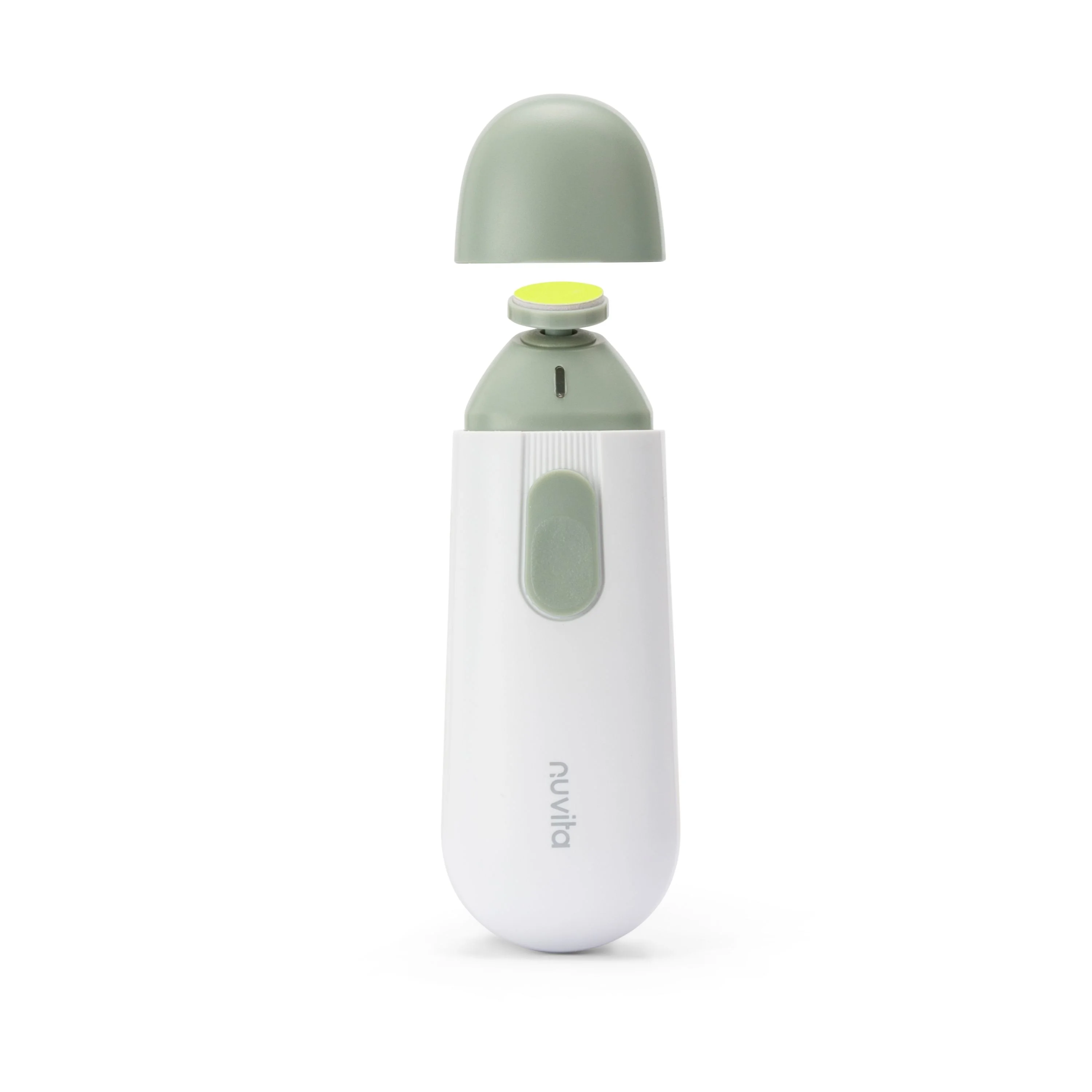 Nuvita Sage Green Trimmy Tagliaunghie Elettrico