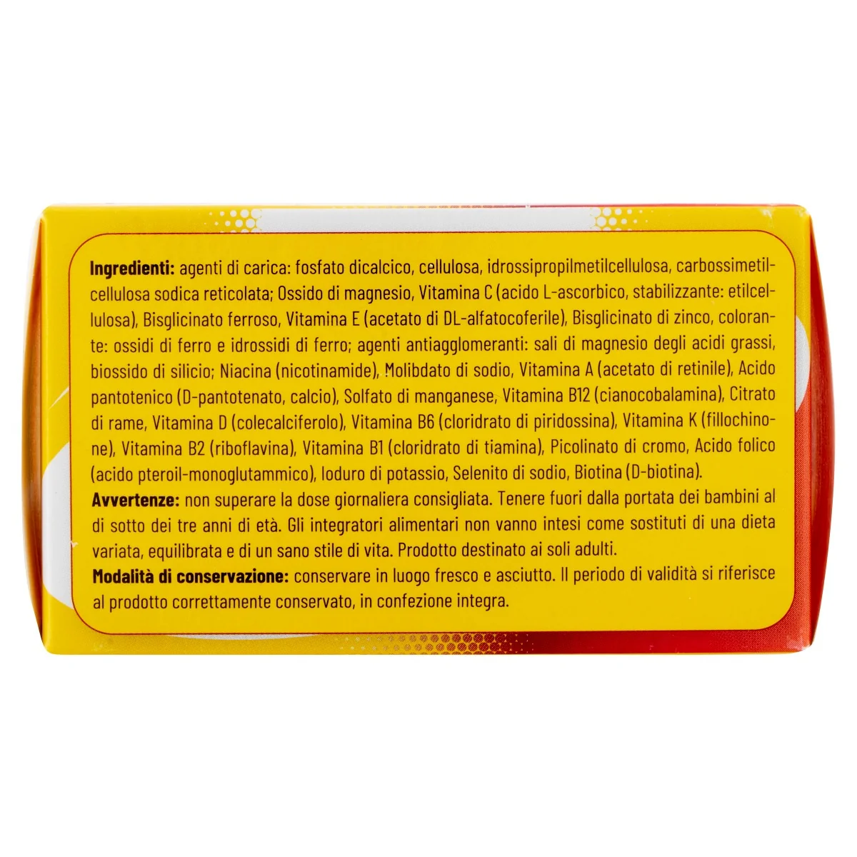 Equilibra Multivitamine Minerali 50 Integratore A Base Di Vitamine E Minerali 30 Compresse