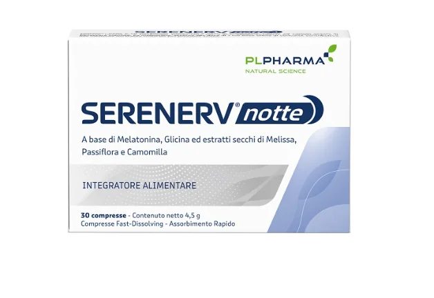 Serenerv Notte 30 Compresse Integratore Sonno