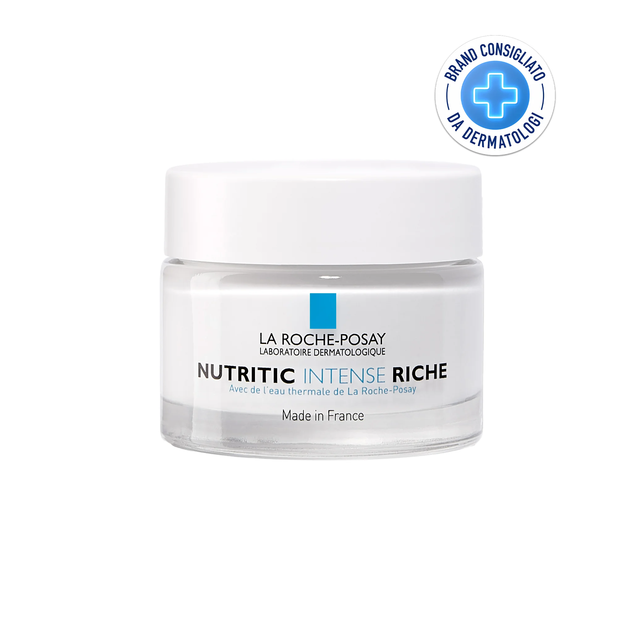 La Roche Posay Nutritic Intense Riche Crema Nutri-Ricostituente Vaso 50 ml Pelle sensibile e secca