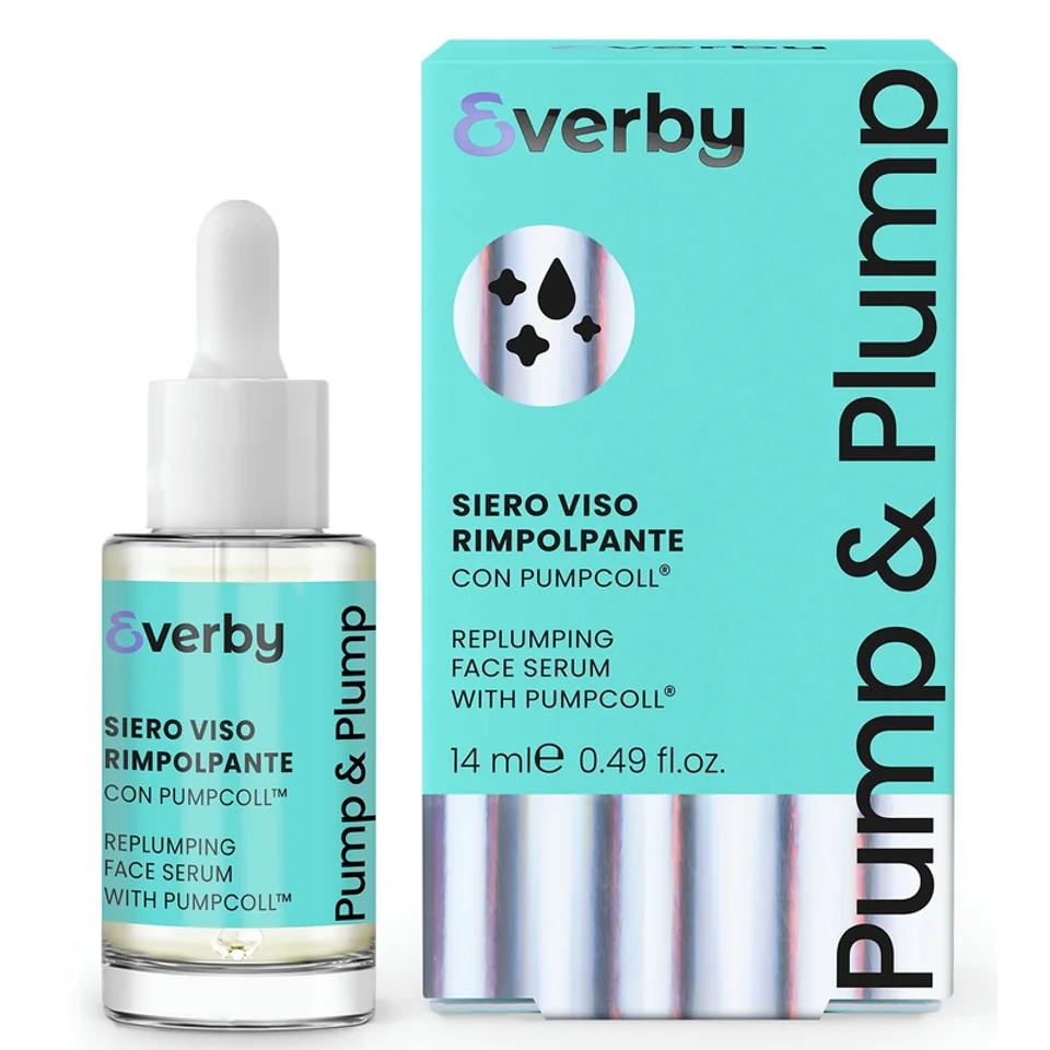 Everby Siero Viso Rimpolpante Pump&Plump 14 ml Idratazione Cutanea