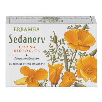 Erbamea Sedanerv Tisana Bio 20 Filtri Tisana per Favorire il Riposo