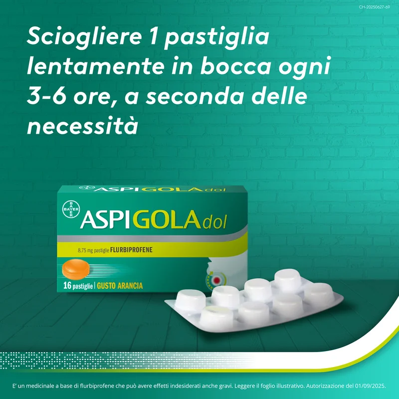 Aspigoladol*16Pastl 8,75Mg