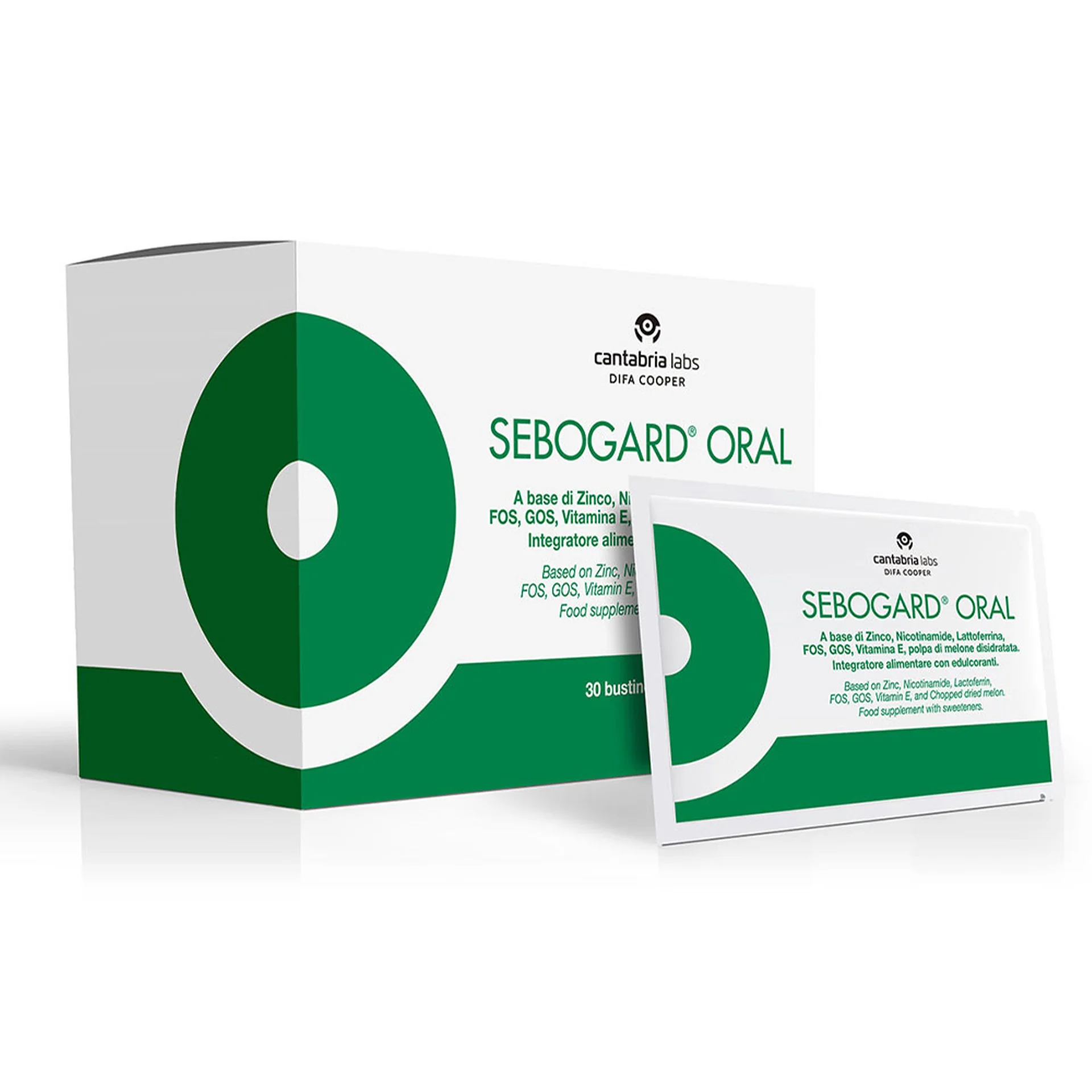 Sebogard Oral 30Bust Integratore per Acne