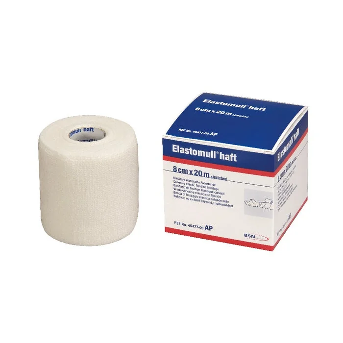 Elastomull Haft 20m x 8cm Rotolo di Benda Elastica