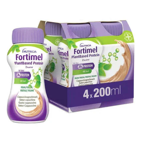 Fortimel Plantbased Protein 2 Kcal/ml Cappuccino Prodotto per la Malnutrizione