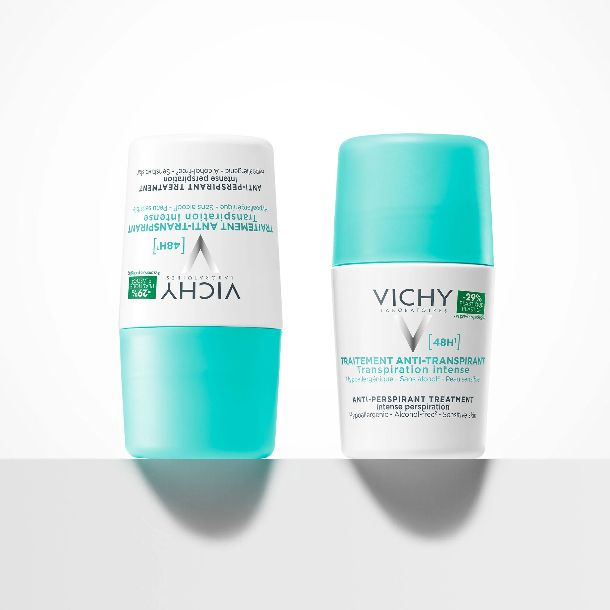 Vichy Deodorante Roll On Anti-traspirante 48h 50 ml Per Traspirazione Intensa