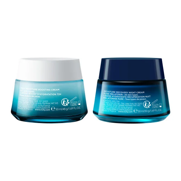 Vichy Minéral 89 Crema Viso 50 Ml Idratazione profonda 72h per tutti i tipi di pelle