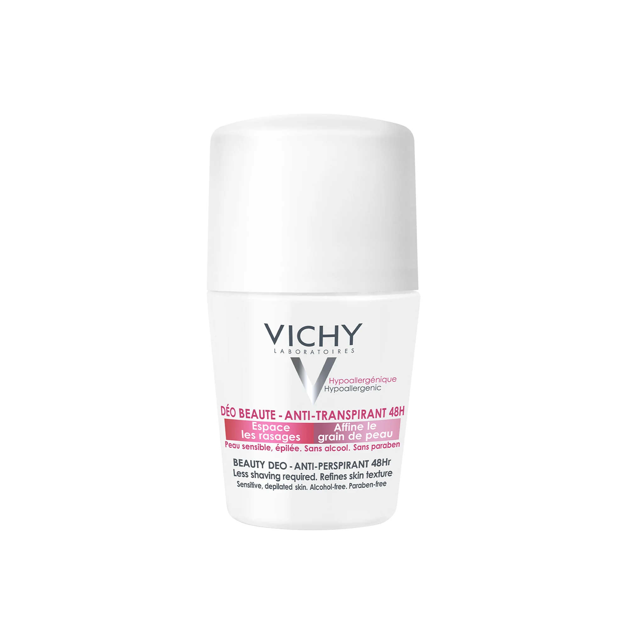 Vichy Deodorante Bellezza Roll-on Antitraspirante 50 ml Pelle Sensibile o Depilata