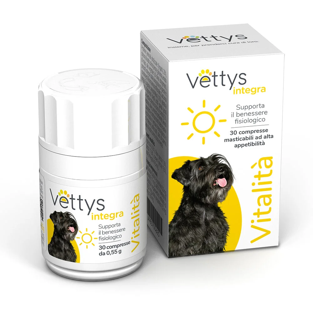 Vettys Integra Vitalità Cane 30 Compresse Tonico Energetico