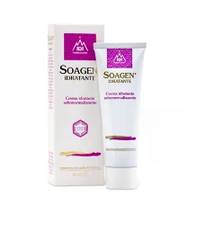 Idi Soagen Idratante Crema Sebonormalizzante Viso 50 ml Dermatologicamente Testato