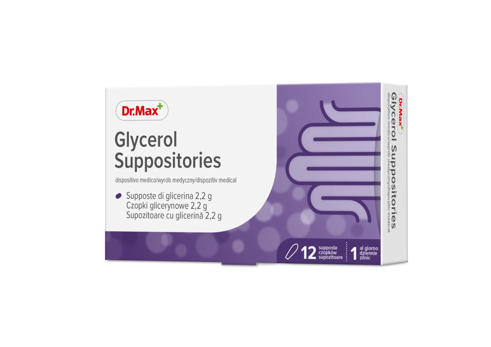 Dr.Max Glycerol Suppositories 12 Supposte