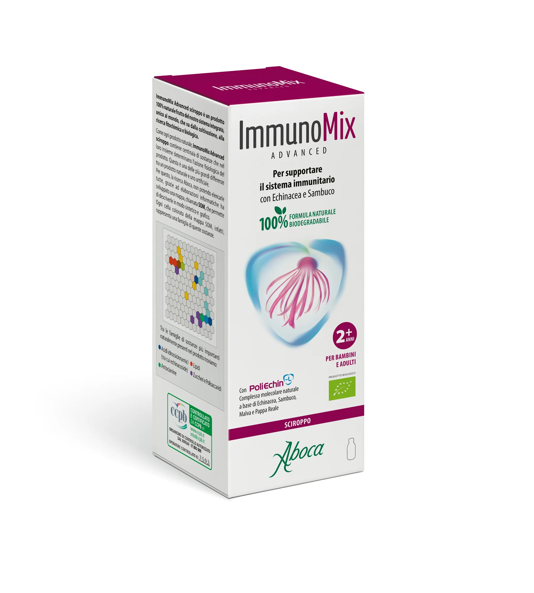 Aboca Immunomix Advanced Sciroppo 210 g Supporta il Sistema Immunitario
