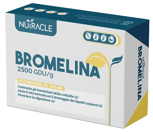 Nutracle Bromelina 40Cpr