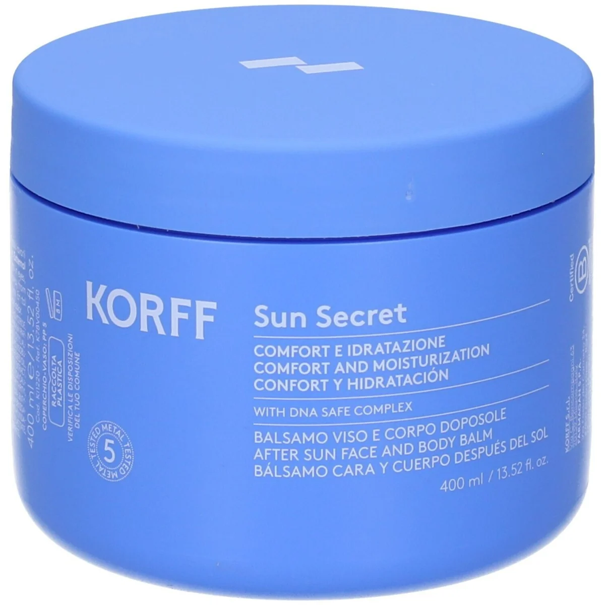 Sun Secret Balsamo Doposole Idratante Lenitivo Tutti i Tipi di Pelle